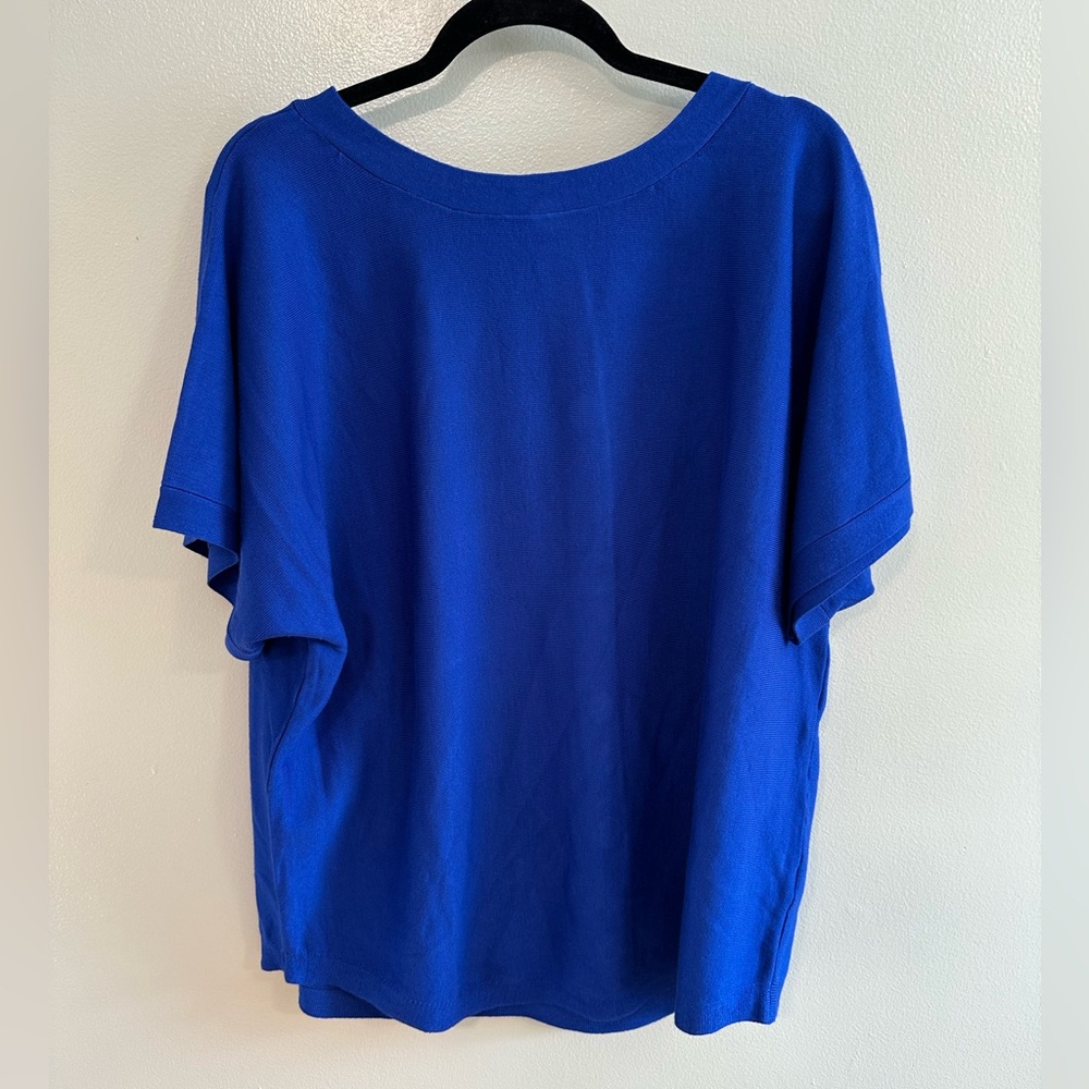 Cable & Gauge Blue Women's Top